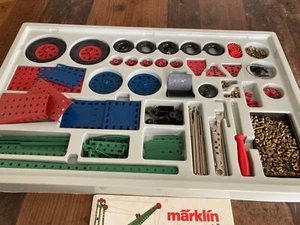 Märklin Metallbaukasten Grundkasten 1005 Teile in gutem bis sehr gutem Zustand - Bild 1 von 8