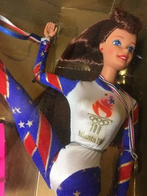 1995 MATTEL OLYMPIC GYMNAST  BARBIE-OLYMPICS  ATLANTA 1996 Foto 1 de 4