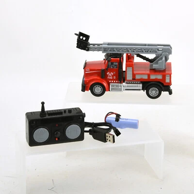 Control Remoto Coches Camión RC Juguete Pluma de Fuego Mini Coche 1:64 Recargable Niños Regalo Foto 1 de 4