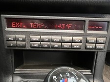 92-95 BMW OEM E36 318i 325 328i  18 BUTTON ON BOARD COMPUTER CHECK OBC DISPLAY