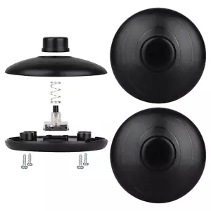 Helunsi 3Pcs Floor Lamp Foot Switch, Black Foot Pedal Switch, round Floor Lamps - Picture 1 of 12