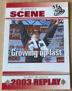 KURT BUSCH 2004 PRESS PASS Card #82 Nuova Terra-Condizione MT - Foto 1 di 2