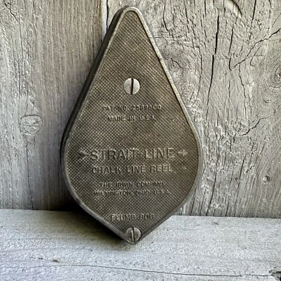 Vintage Strait Line Pumb Bon Chalk Line Tool, Carpentry, Woodworking - Image 1 of 4