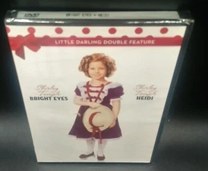 Shirley Temple Little Darling Double Feature 2-Disc DVD Bright Eyes And Heidi - Picture 1 of 4