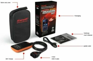 iCarsoft i907 Escáner Multi Sistema OBD2 Herramienta de Diagnóstico para Renault MEGANE CLIO - Imagen 1 de 12