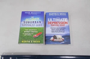 *CB 2 MARTIN WEISS SEAN BRODRICK HC W/DJ SURVIVALIST GUIDES DEPRESSION SUBURBAN - Bild 1 von 3