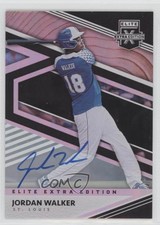 2020 Panini Elite Extra Edition Signatures Jordan Walker #21 Auto