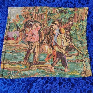 Big picture Vintage Ukrainian Embroidery Embridered Picture Old Tapestry - Picture 1 of 12