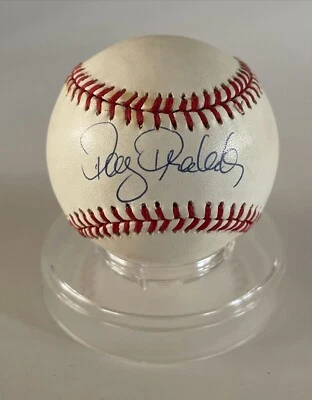 DOUG DRABEK AUTOGRAFIADO FIRMADO SOLO BÉISBOL PIRATA DE PITTSBURGH YANKE DE NUEVA YORK Foto 1 de 4