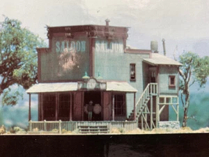 HO Master Creations "Railhead Saloon" CRAFTSMAN KIT #205 HO143 OP - Picture 1 of 12