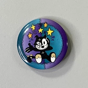 Felix The Cat Beaten Up Button Pin - Picture 1 of 6