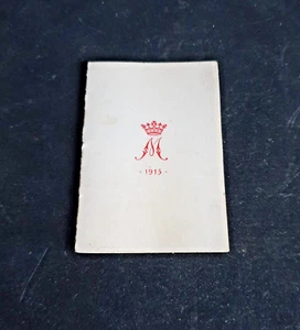 WW1 British Princess Mary Gift Tin 1915 Xmas Card for The Troops at The Front #3 - Picture 1 of 12