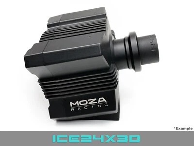 ICE24X3D Base inclinabile per MOZA R5 Wheel Base - angolo di sterzata realistico per Sim Racing