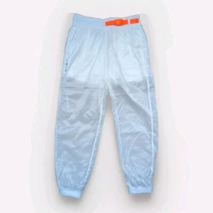 NIKE NEU Nylon Glanz Hose S Damen Jogging Sport Vintage Fitness Freizeithose Gym - Bild 1 von 24