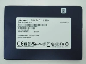 Micron 1.92TB 2.5" SATA Laptop SSD Tested, Wiped - MTFDDAK1T9TBY - Picture 1 of 4