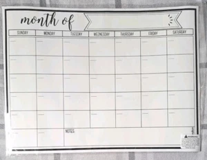 Monat magnetischer wiederverwendbarer austauschbarer Kalender - Bild 1 von 1
