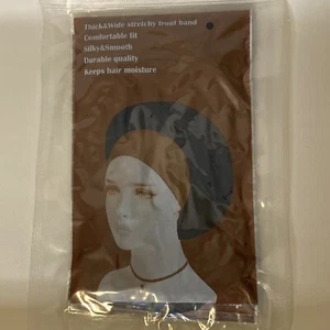 Wide-Band Satin Bonnet Cap 2 Pack - Picture 1 of 2