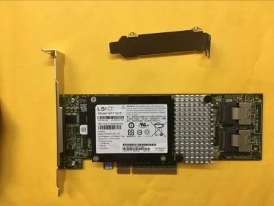 LSI Megaraid SAS 9261-8i SATA / SAS Controller RAID 5 6 6G PCIe x8 + battery BBU - Bild 1 von 3
