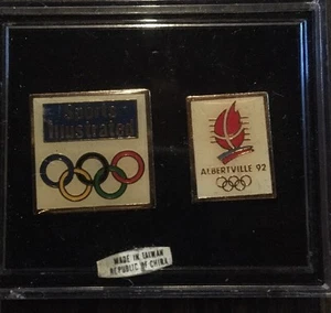 Set of Sports Illustrated pins from Albertville Olympics 1992 - Picture 1 of 2