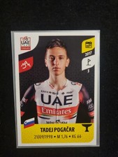 TADEJ POGACAR #355 STICKER PANINI TOUR DE FRANCE 2021 UAE TEAM RARE COLLECTOR 
