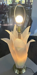 Vintage Harris Industries Modern Table Lamp w/Internal Lights 32” Tall Amazing - Picture 1 of 12