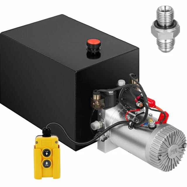 VEVOR 20 Quart Dump Trailer Pack Hydraulic Power Unit