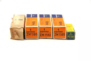 5 x Siemens Elektronenröhre 1 x C3m / 3 x ZM1180 / 1 x PCF200 / NEU OVP / RÖR11 - Bild 1 von 5