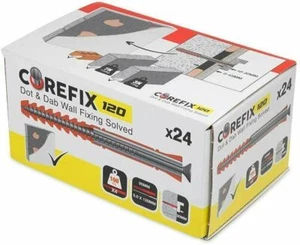 Corefix 120 Dot & Dab Wall Fixing Solution 24 Pack - CFX024P - Picture 1 of 4