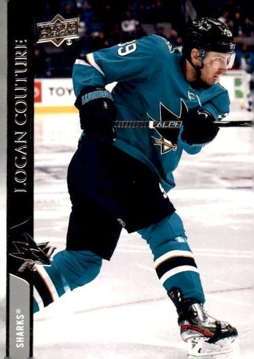 2020-2021 Upper Deck Hockey #397 Logan Couture San Jose Sharks Series 2 - Image 1 of 2