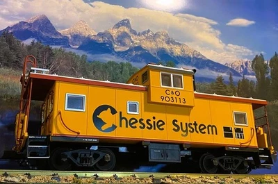 USA Trains R12128 G Scale *CHESSIE SYSTEM* New Old Stock Rare Ext Vision NOB* - Image 1 of 4