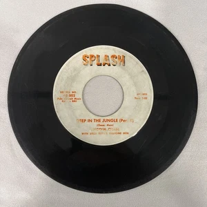 Lincoln Chase 45 RPM - Deep in the Jungle Parts 1 & 2 1959 R&B - Splash Record - Picture 1 of 8