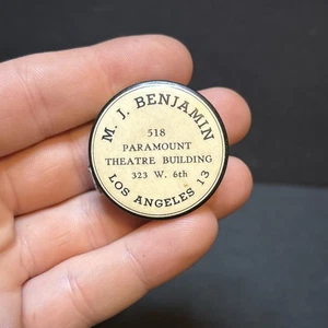 Vintage. ZELLULOID & TUCH MASSBAND VON M. J. Benjamin Orthopädische Geräte - Bild 1 von 4