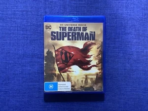 The Death of Superman (Blu-ray, 2018) DCU - Like New Region B - Picture 1 of 2