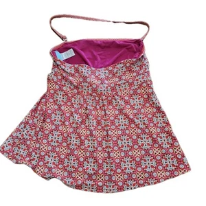 Beach House Payton Bandeau Tankini Top Removable Strap Red Medallion Swimsuit - Picture 1 of 13