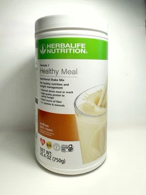 草本配方 1 健康膳食营养奶昔混合 750 克(所有口味)美国卖家 — 第 1/4 张图片