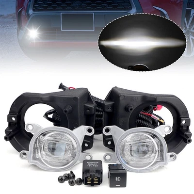 LED Fog Lights Kits Bumper DRL Driving Lamp For 2020-2023 Toyota Corolla Cross - Image 1 of 4