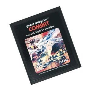 Cartucho de videojuego Combat (Atari 2600, 1978) solo CX2601 - Imagen 1 de 4