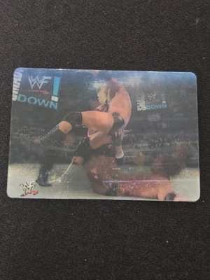 2001 Artbox WWF Slams Cards In the Ring Undertaker vs Triple H #19 - Image 1 of 2