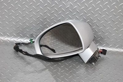 08-15 Audi TT Silver Painted Driver Side Left LH Power Door Mirror OEM Factory Foto 1 de 4