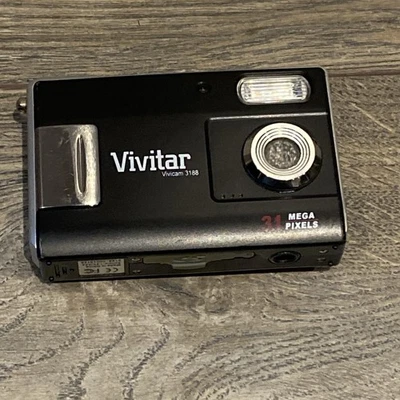 Vivitar ViviCam 3188 3.1MP Digital Camera  (tested & working) - Image 1 of 4
