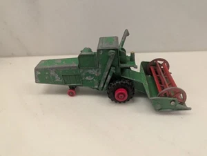 Matchbox Lesney King Size Claas Combine Harvester K-9 1960s Missing Tires & Pain - Picture 1 of 9