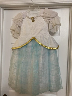 Disney Store Ariel Wedding Dress Deluxe Costume Little Mermaid Child Sz 5/6 - Image 1 of 4