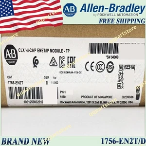 1756-EN2T/D NEW AB CLX ENet/IP 100M Factory Sealed Surplus AB US Stock 1756EN2T - Picture 1 of 7