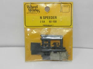 Wheel Works 92-150 N Scale Speeder Kit - Picture 1 of 1