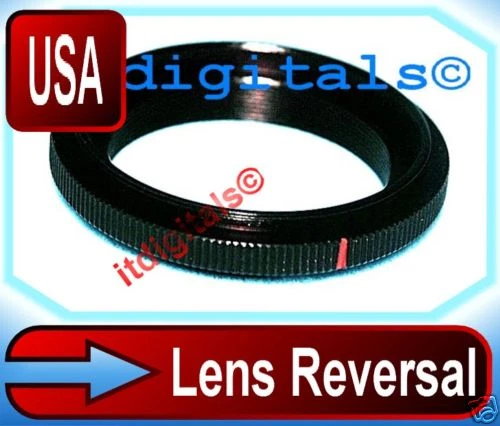 For Pentax Lens Reversal Adapter Metal Macro 52mm Ring K  US Seller Fast Ship - Image 1 of 1