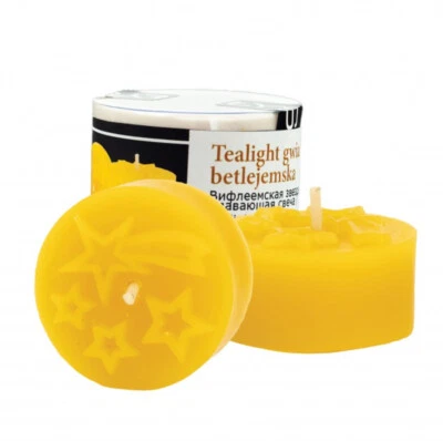 Kerzengießform Teelicht Stern von Bethlehem Silikonform Kerzen Bienenwachs