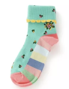 GIRLS MATILDA JANE Brilliant daydream Feet Wave Ankle Socks size S Small 5-8 NWT - Picture 1 of 1