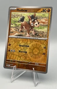 091/162 Mudbray - SV05 Temporal Forces Reverse Holo NM Pokemon - Picture 1 of 2