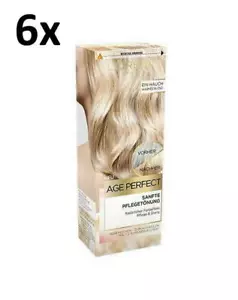 (166,46€/L) Loreal Age Perfect Sanfte Pflegetönung warmes Blond 6x80ml - Bild 1 von 1