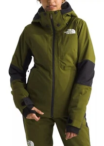 Giacca impermeabile con cappuccio sci The North Face donna Lg Lenado Forrest oliva nuova con etichette - Foto 1 di 17